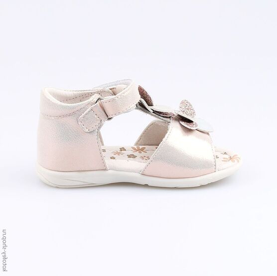 122103-22 Босоножки для девочки бежевый фото №2
