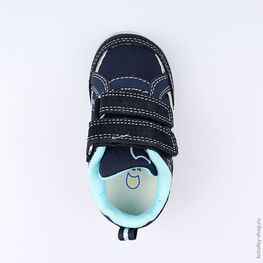 144088-71 Кроссовки для мальчики син-гол фото №4