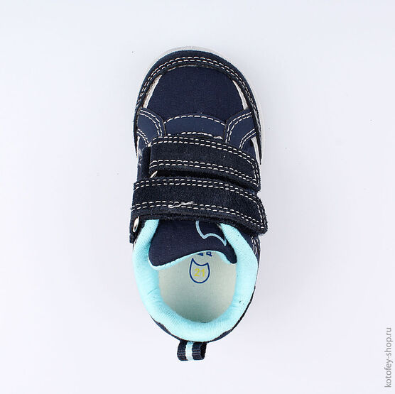 144088-71 Кроссовки для мальчики син-гол фото №4
