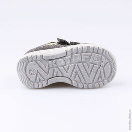 144088-72 Кроссовки для мальчики сер-сал фото №3