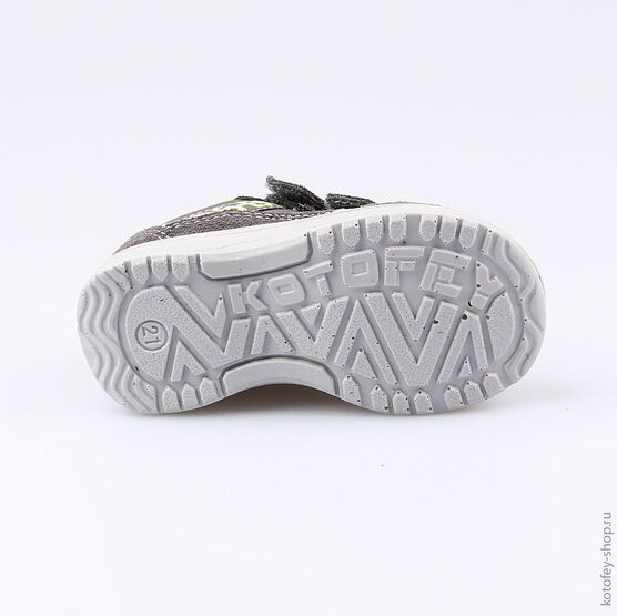 144088-72 Кроссовки для мальчики сер-сал фото №3