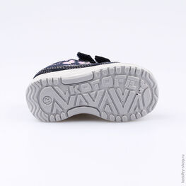 144089-71 Кроссовки для девочки син-сир фото №3