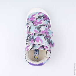 331040-11 Кеды для девочки срб-фио фото №4