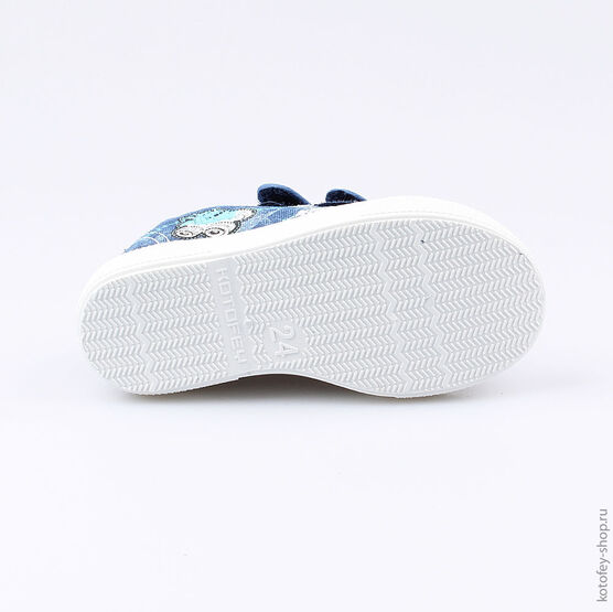 331053-11 Кеды для мальчики светло-синий фото №3
