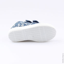 331066-12 Кеды для девочки светло-синий фото №3