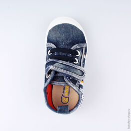 331067-12 Кеды для мальчики светло-синий фото №4