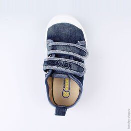 331070-12 Кеды для мальчики светло-синий фото №4