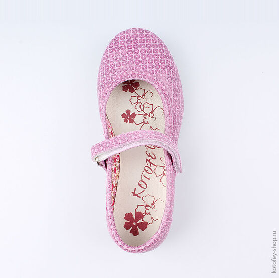 432107-76 Туфли для девочки сиреневый фото №4