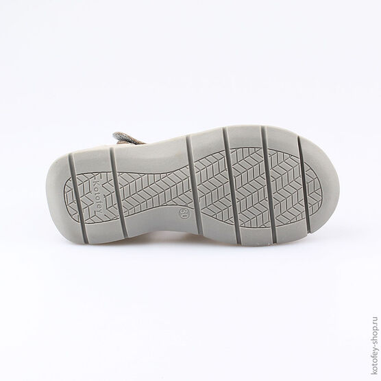 522105-21 Сандалии для мальчики серый фото №3