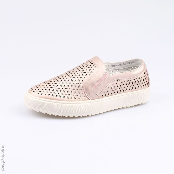 633023-22 Полуботинки для девочки розовый