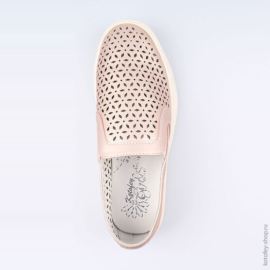 633023-22 Полуботинки для девочки розовый фото №4