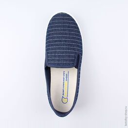 731048-11 Кеды для девочки светло-синий фото №4