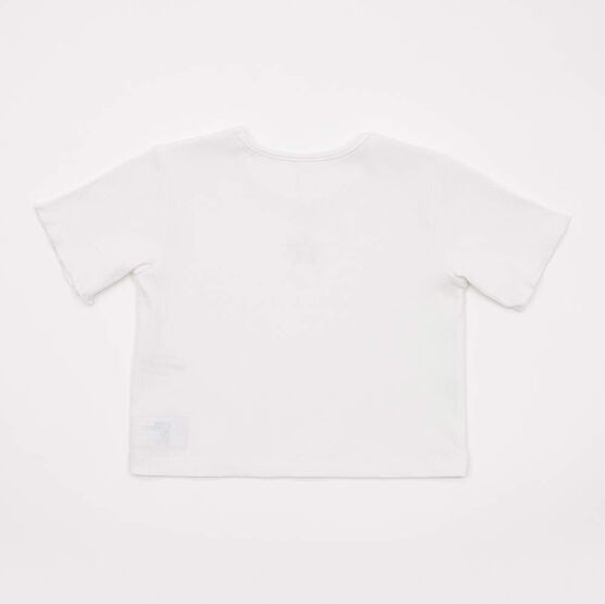 07802057-40 Белая футболка-топ для девочки для девочки белый фото №2