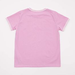 07802058-40 Футболка из кулирки для девочки розовый для девочки розовый фото №2