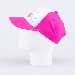 07809003-40 Кепка-бейсболка для девочки Ручалочка розовый-белый для девочки разноцветный фото №2
