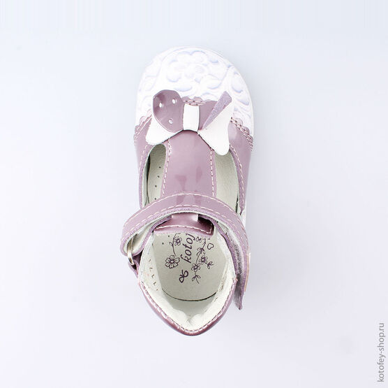 032080-23 Туфли для девочки сиреневый фото №4