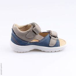 122078-26 Сандалии для мальчики син-сер фото №2