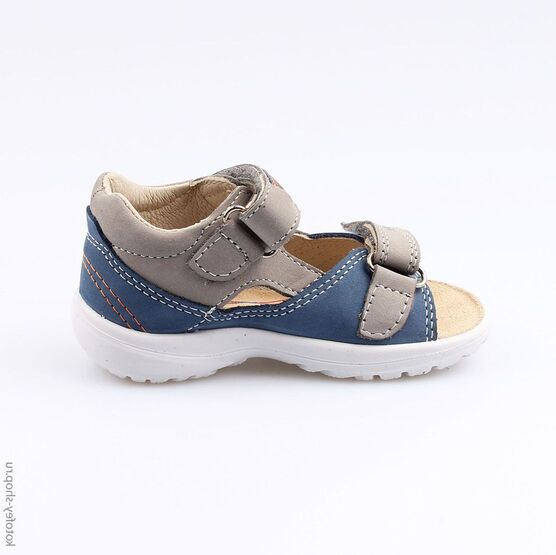 122078-26 Сандалии для мальчики син-сер фото №2