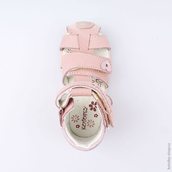 122116-21 Босоножки для девочки розовый фото №4