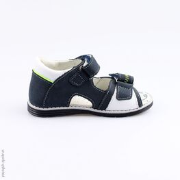 322028-24 Сандалии для мальчики син-бел фото №2