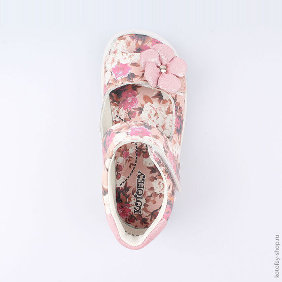 322056-22 Босоножки для девочки роз-цве фото №4
