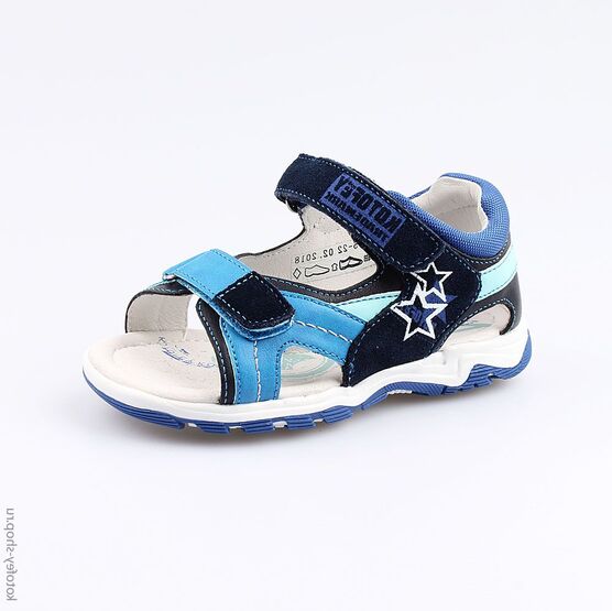 324005-22 Сандалии для мальчики светло-синий