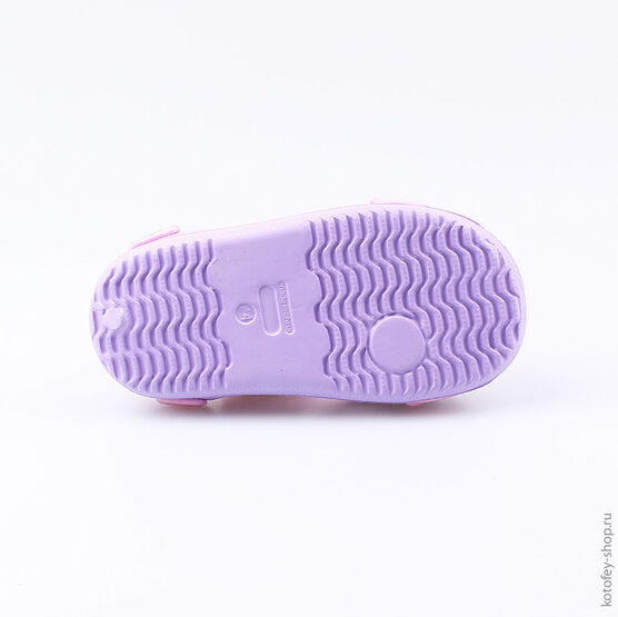 325052-02 Пляжная обувь для девочки сир-роз фото №3