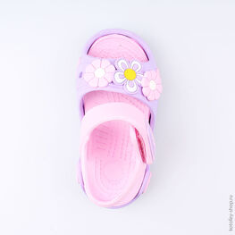 325052-02 Пляжная обувь для девочки сир-роз фото №4