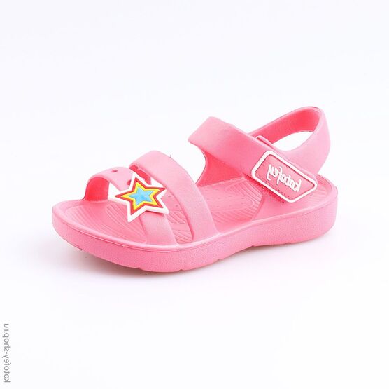 325056-01 Пляжная обувь для девочки коралл