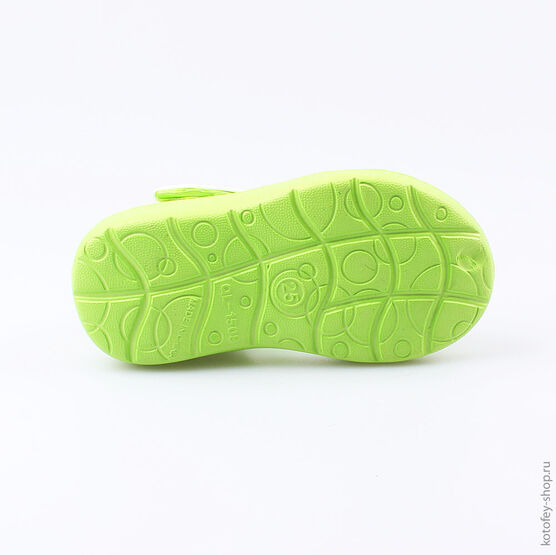 325056-02 Пляжная обувь для девочки салатовый фото №3