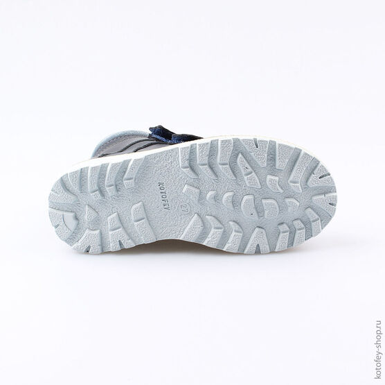 452076-31 Ботинки для мальчики светло-синий фото №3