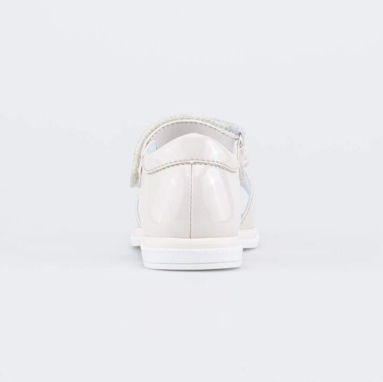 323075-22 Нарядные босоножки для девочки для девочки бежевый фото №5