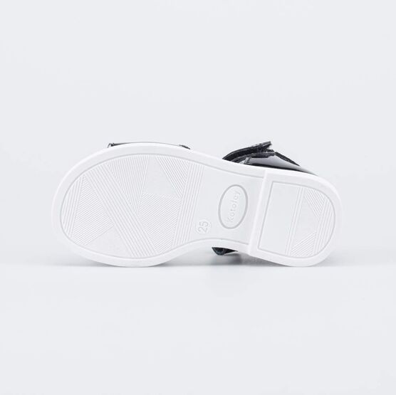 323075-23 Нарядные босоножки для девочки для девочки черный фото №3