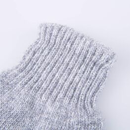 07721223-40 Теплые перчатки с пухом яка серый для мальчики серый фото №2