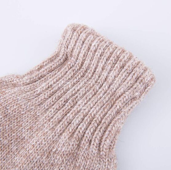 07721224-40 Теплые перчатки с пухом яка коричневый для мальчики коричневый фото №2