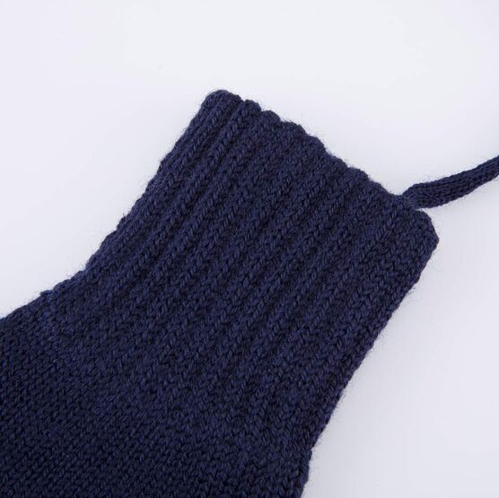 07721234-41 Варежки детские однослойные темно-синий для мальчики т.син фото №3