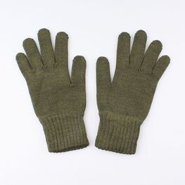 07022152-40 Перчатки детские однослойные зеленые для универсальные зеленый