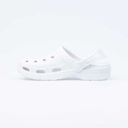 525064-01 Белые сабо для девочки для девочки белый фото №2