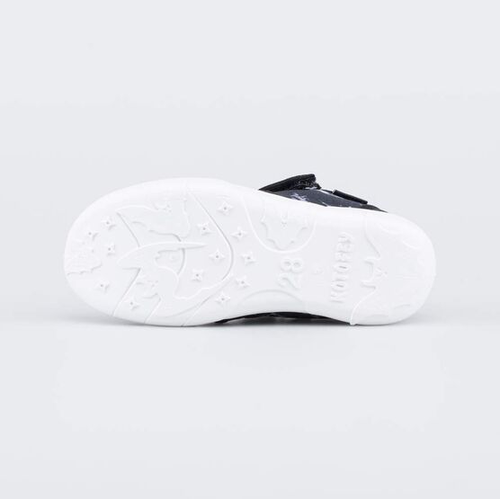 421109-12 Хлопковые сандалии Динозаврики для мальчики черный фото №3