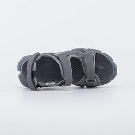 724054-12 Пляжные сандалии на липучках для мальчика для мальчики серый фото №4