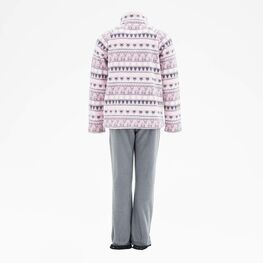 07864068-40 Костюм детский флисовый цветной для девочки разноцветный фото №3