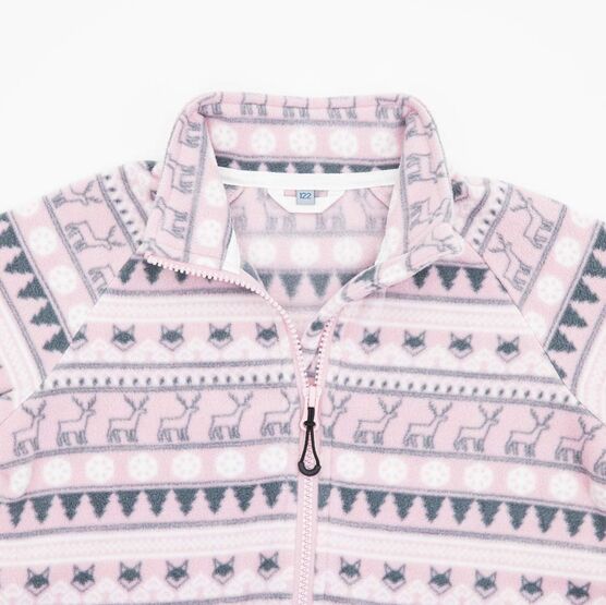 07864068-40 Костюм детский флисовый цветной для девочки разноцветный фото №4