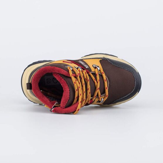 454065-82 Осенние ботинки Softshell + Thinsulate для мальчики коричневый фото №4