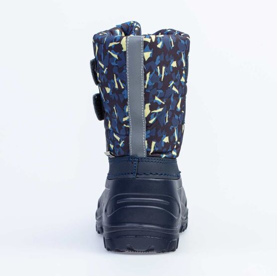 664056-49 Сноубутсы для мальчики син-жел фото №5