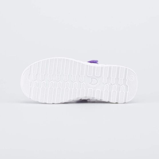 421111-11 Текстильные сандалии для девочки для девочки сиреневый фото №3