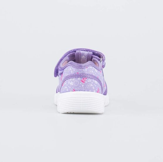 421111-11 Текстильные сандалии для девочки для девочки сиреневый фото №5