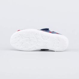 431182-11 Текстильные туфли Сердечки для девочки синий фото №3