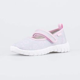 431189-12 Текстильная обувь Смайл для девочки серый