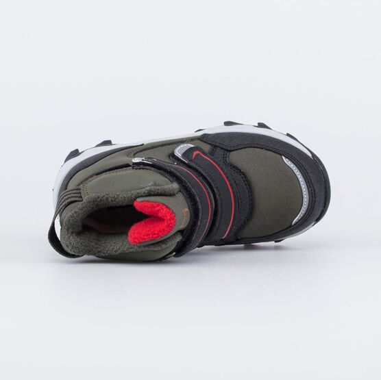 254810-41 Высокие мембранные ботинки для мальчики оливковый фото №4