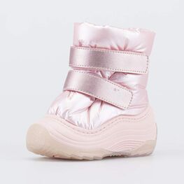 061014-41 Зимние сапожки-дутики розовый для девочки розовый